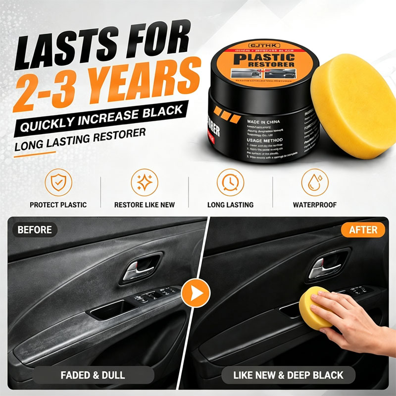 Car Plastic Restorer Back To B - огляд і ціна Leather Cleaner Interior