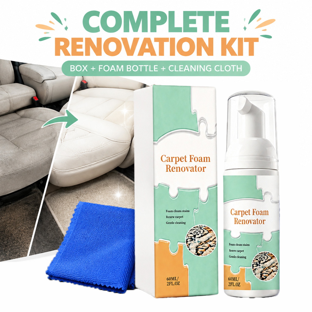 Carpet Foam Stain Remover Wate - огляд і ціна Seat Cleaner Fabric